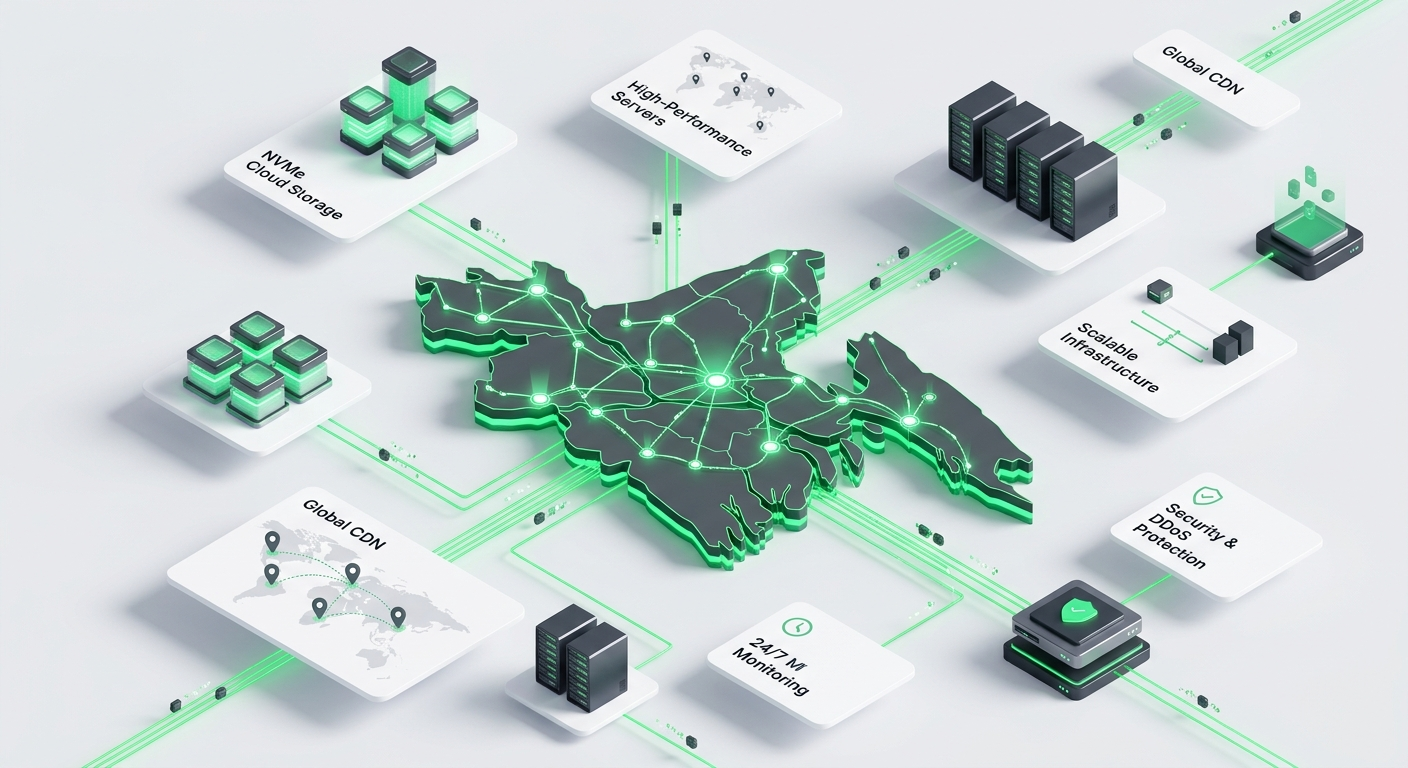 High-Speed BDIX Web Hosting Infrastructure in Bangladesh